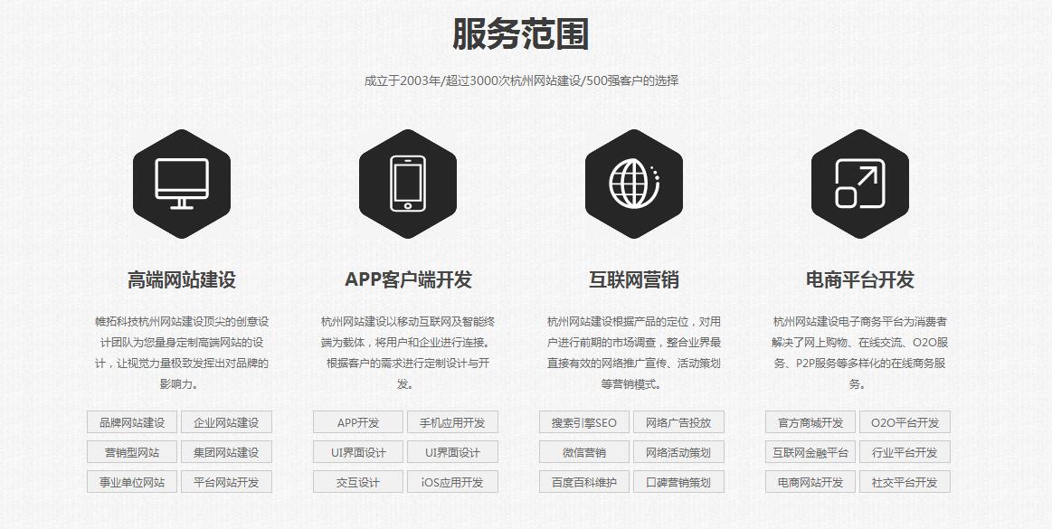 杭州營銷網站建設
